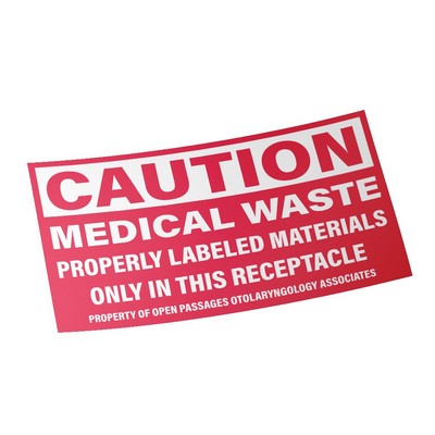 Tuf-Cal™ Clear Polyester Overlaminated Decal (74 to 93 Square Inch)